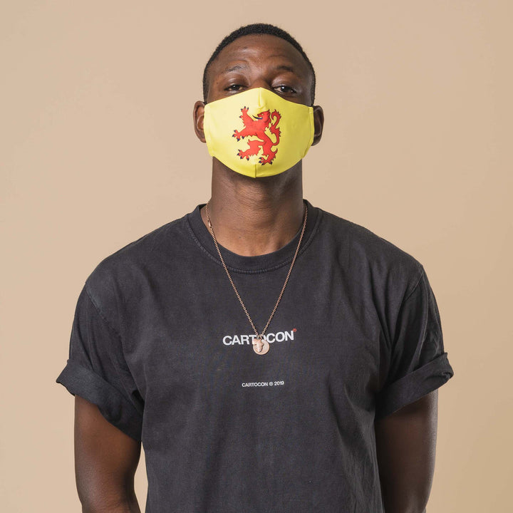 Lion Rampant Printed Face Mask