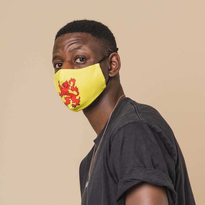 Lion Rampant Printed Face Mask