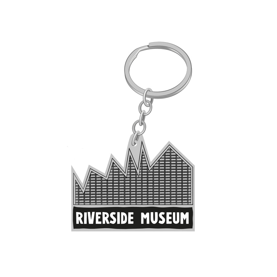 Big City Glasgow Riverside Museum Keyring - A Tribute to Glasgow