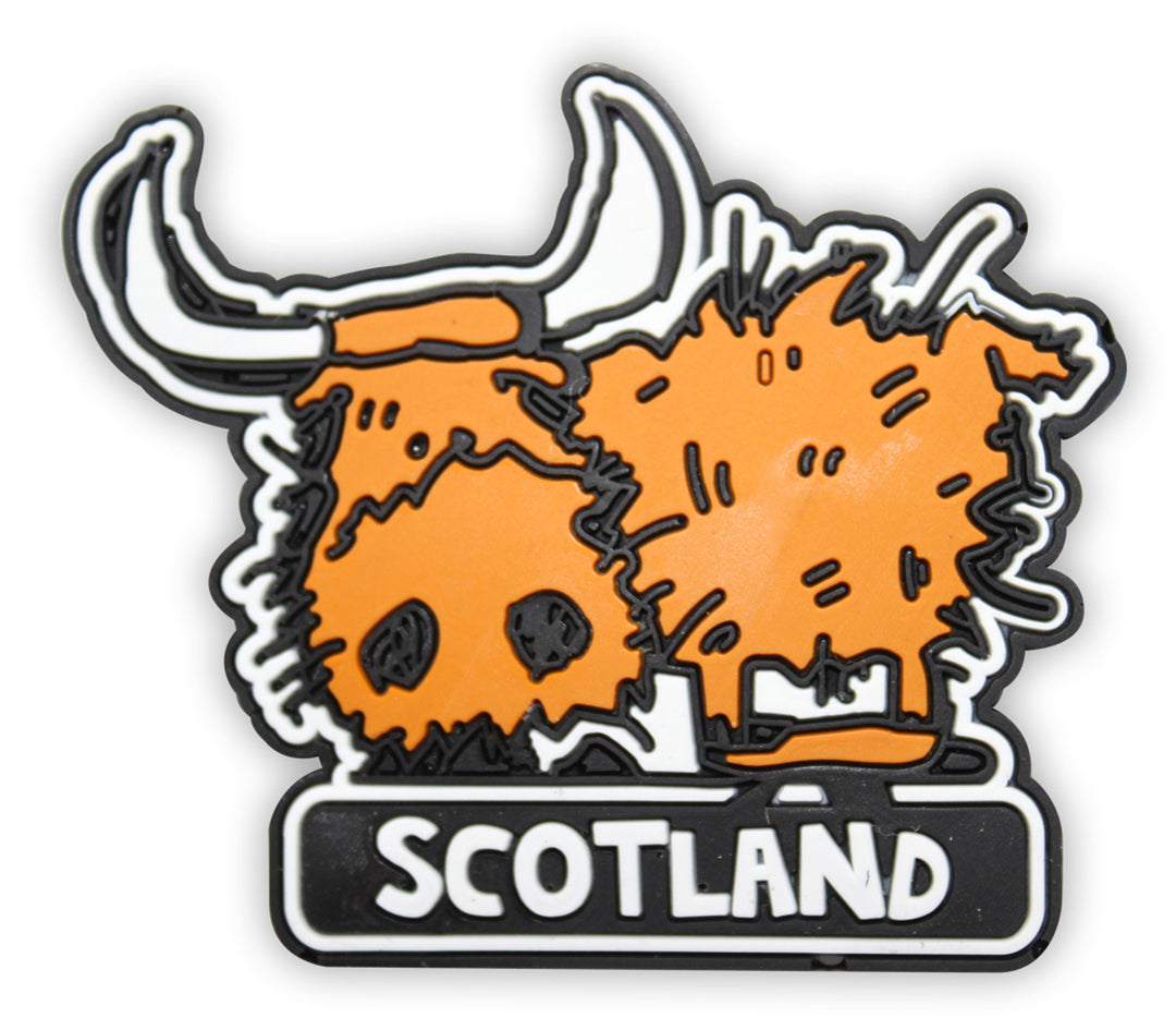 Scottish Toffee Highland Cow Magnet