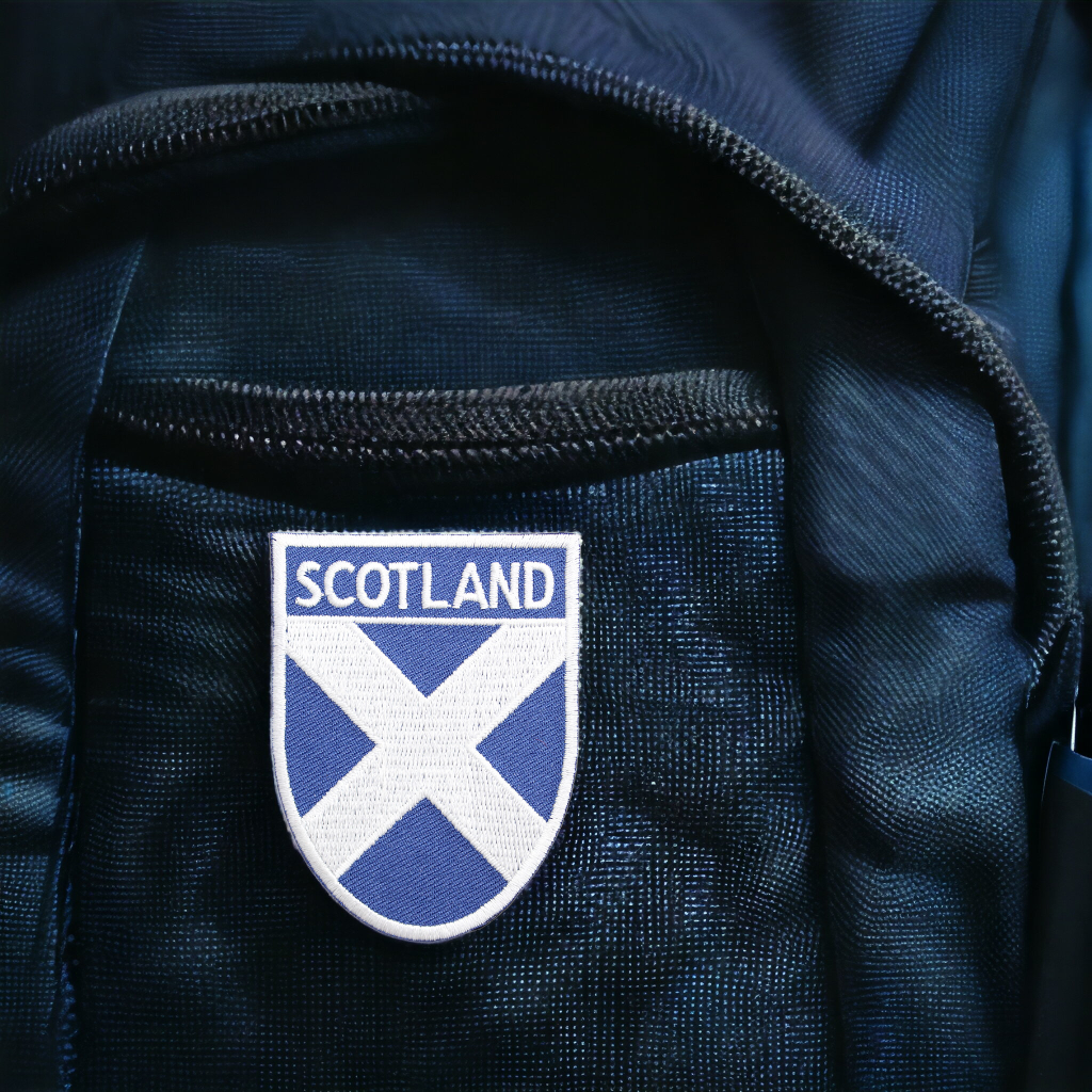 Scotland Saltire Shield Patch