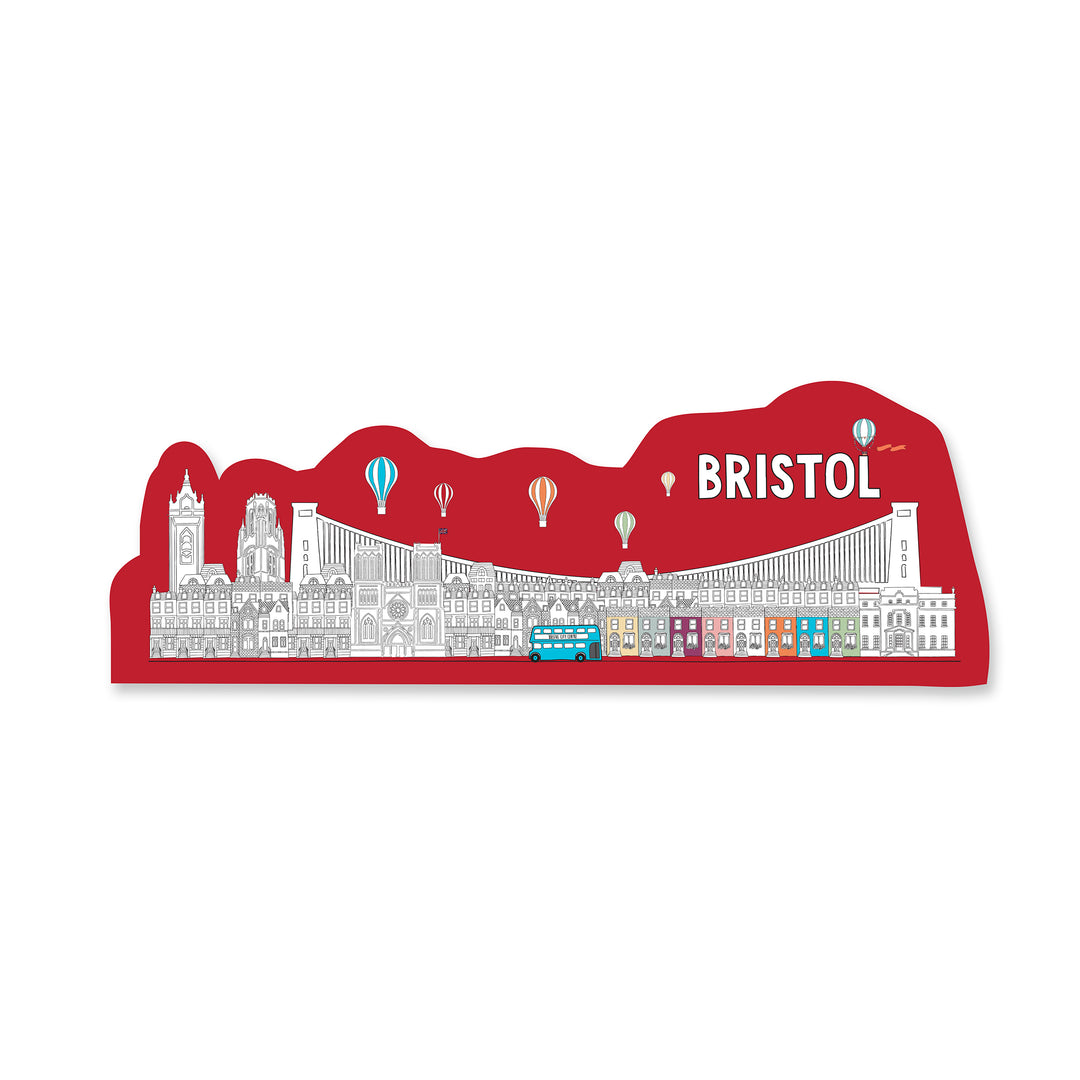Bristol Cityscape Long Magnet