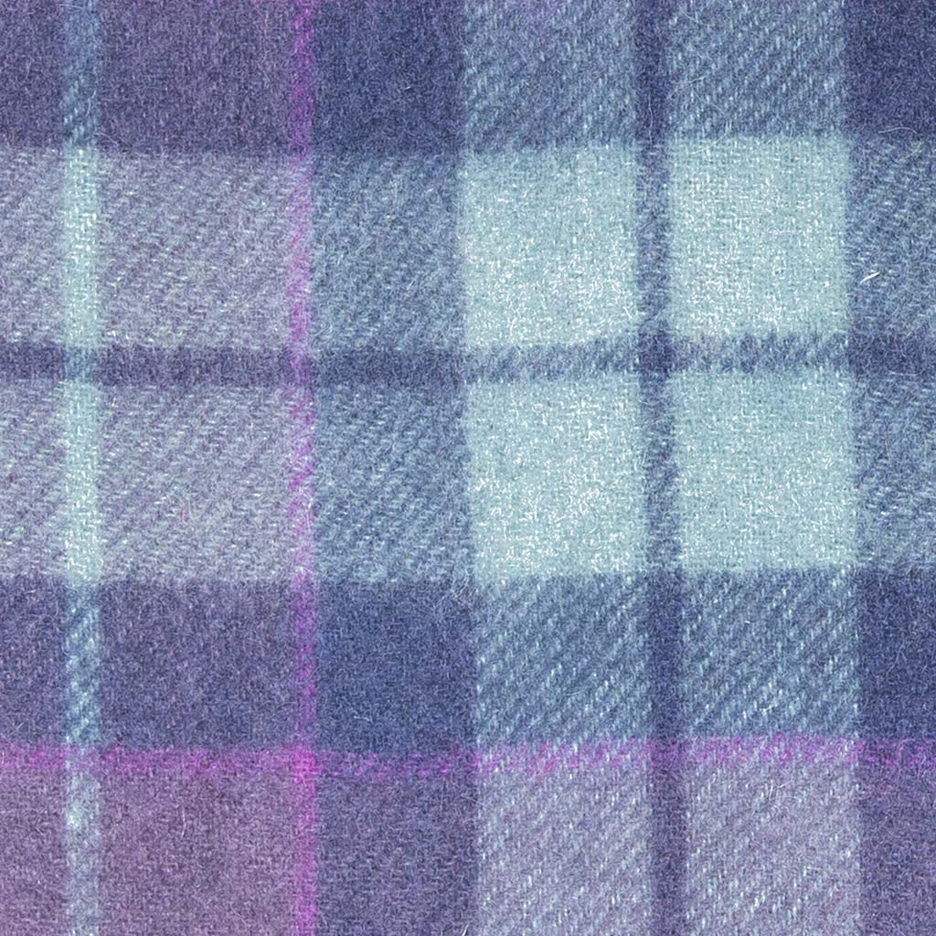 Pure Wool Tartan Check Scarf