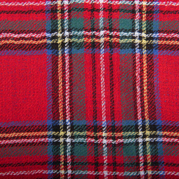 Lightweight Reversible Tartan Merino Scarf
