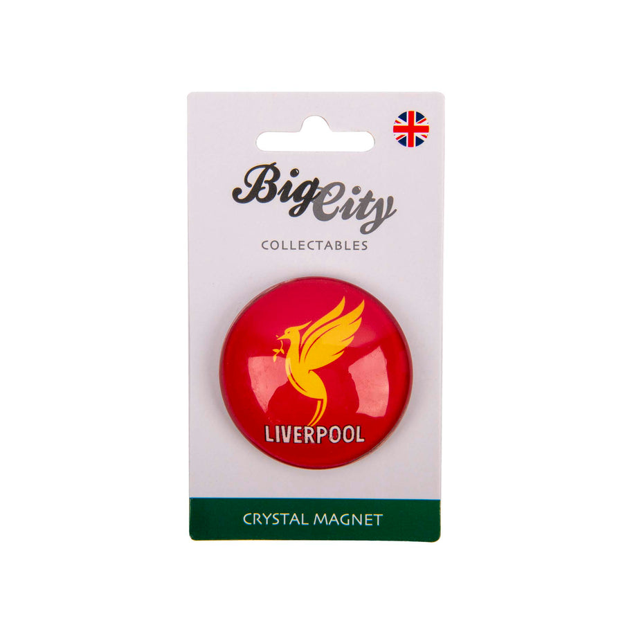 Liverpool Liver Bird Crystal Magnet