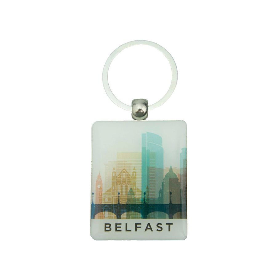 Belfast Skyline Keyring