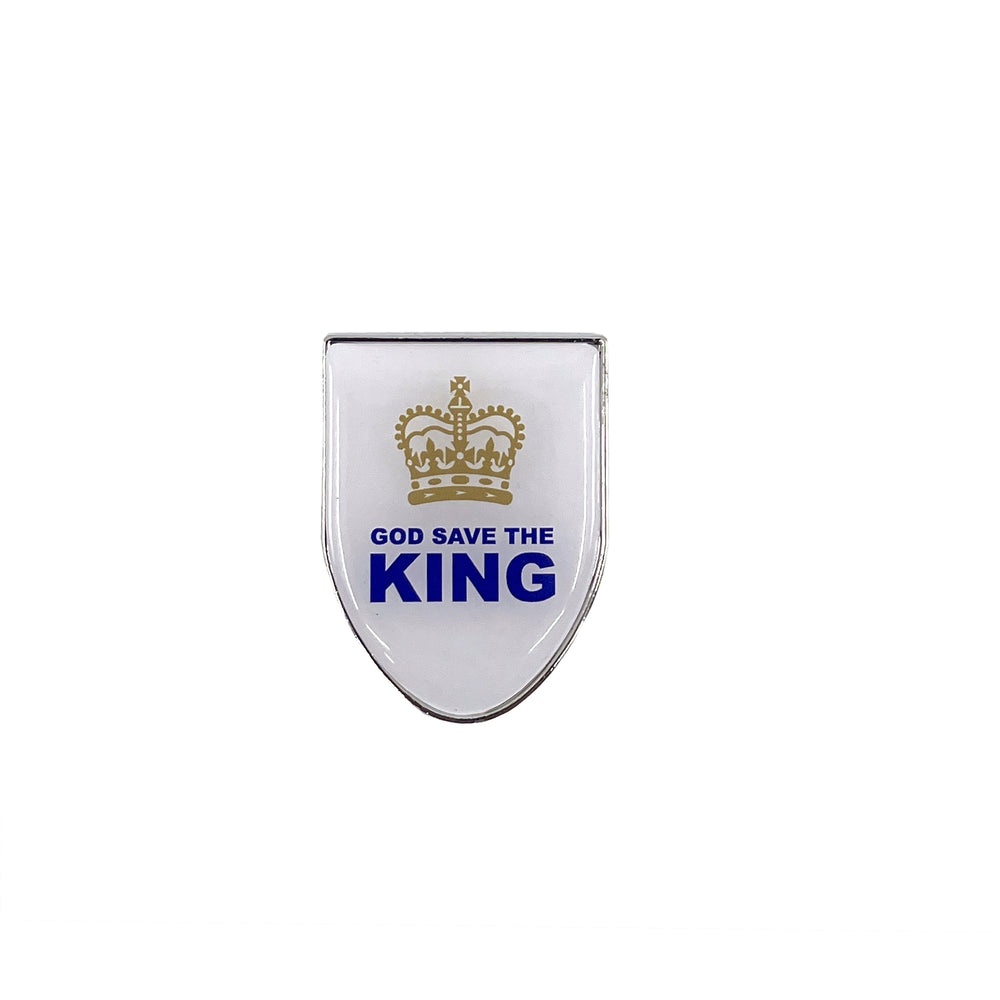 God Save The King Shield Magnet 