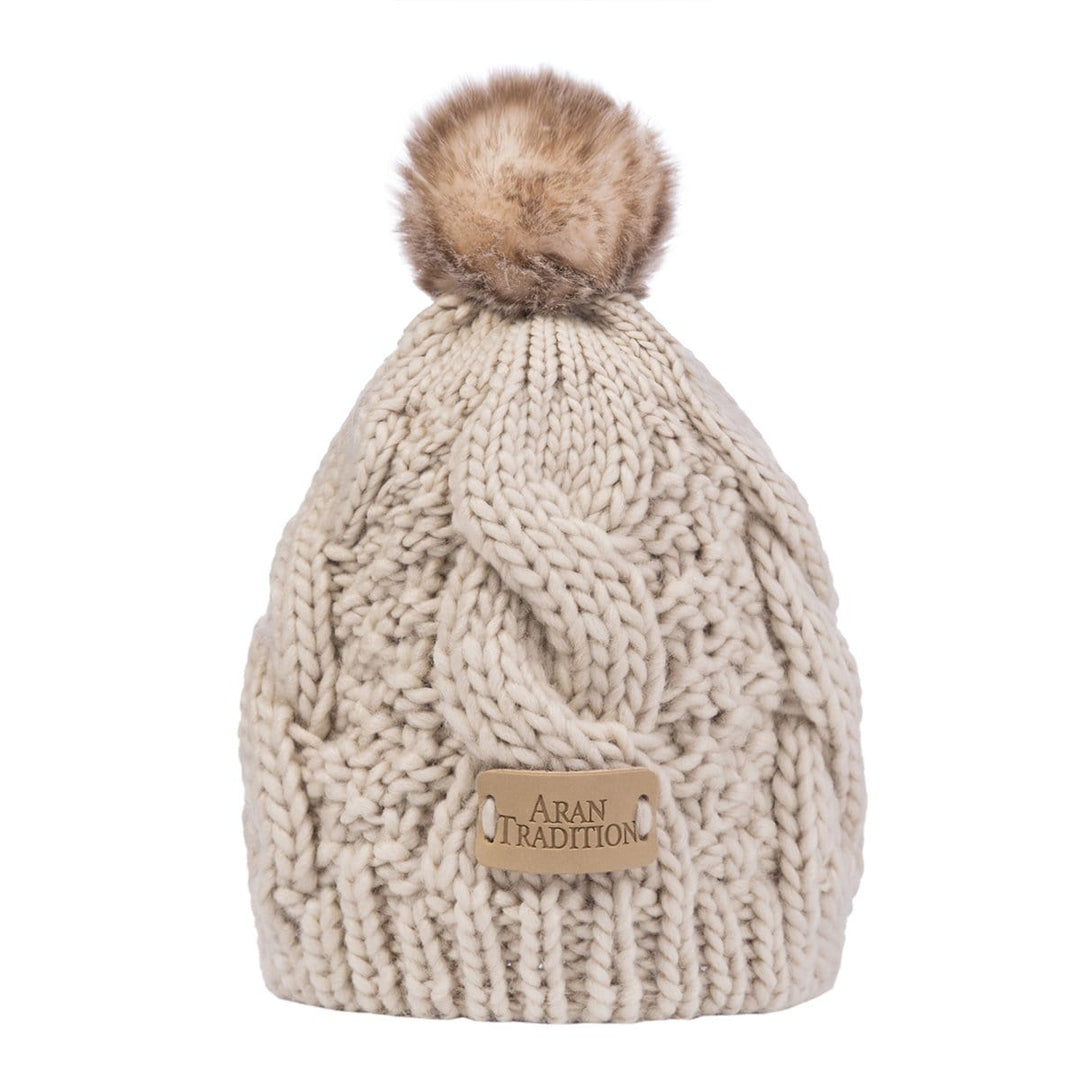 Aran Junior Cable Tammy Hat - Mini Me | Classic Chunky Cable Knit