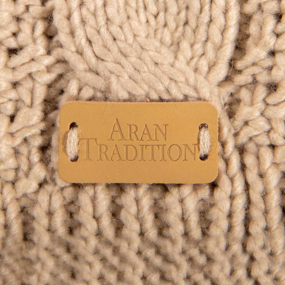 Aran Junior Cable Tammy Hat - Mini Me | Classic Chunky Cable Knit