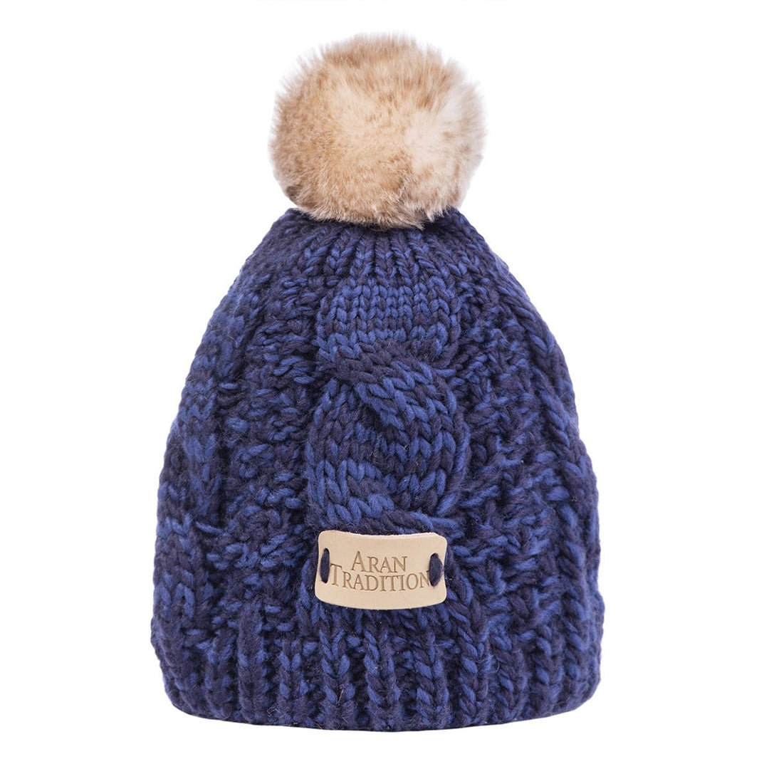 Aran Junior Cable Tammy Hat - Mini Me | Classic Chunky Cable Knit