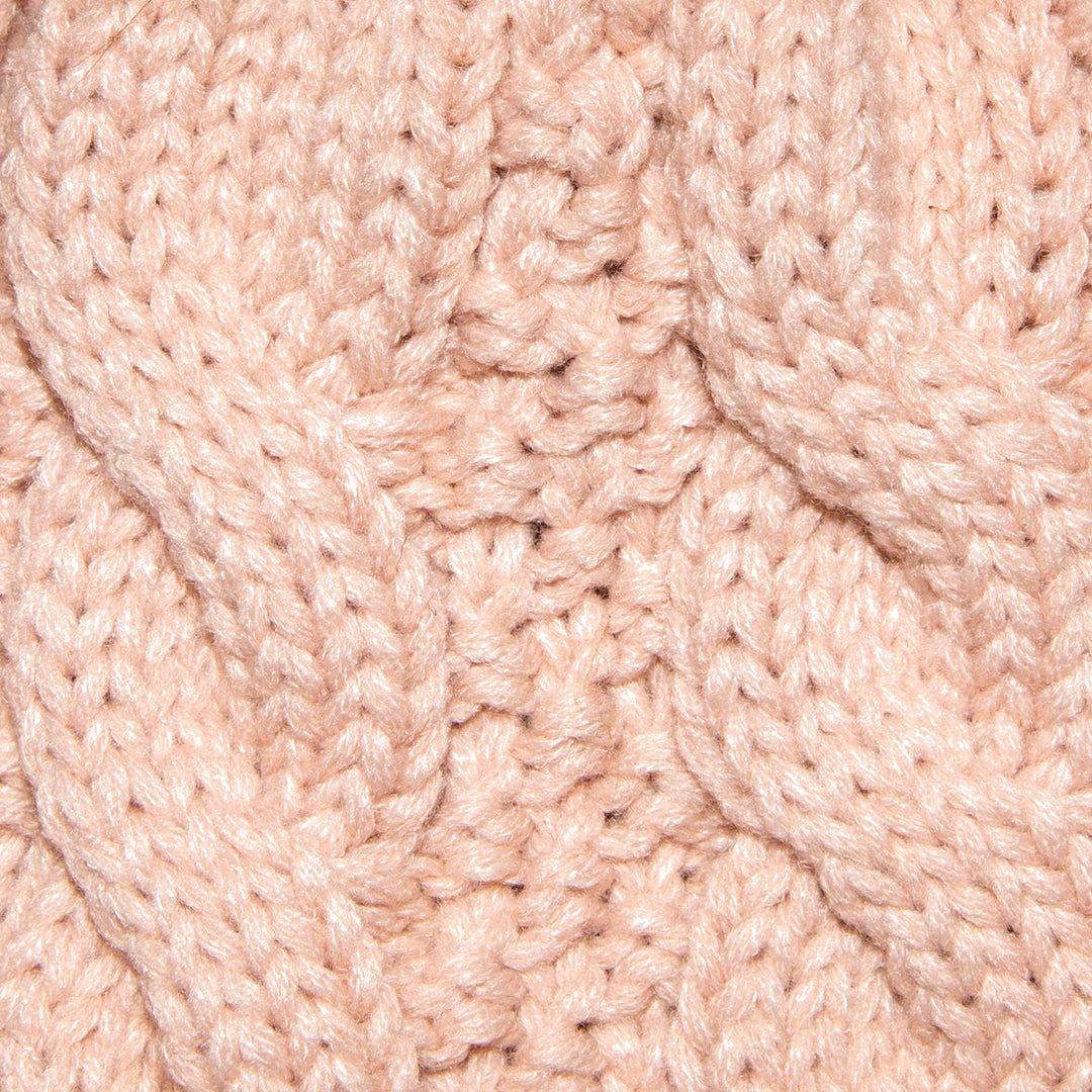 Shop the Stylish Aran Cable Tammy Hat with Faux Fur Trim