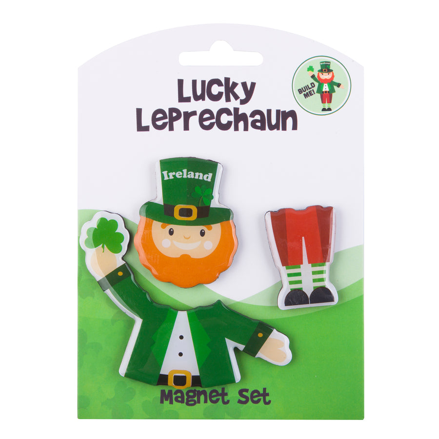 Lucky Leprechaun Magnets 3 Pack | Vibrant Irish Design