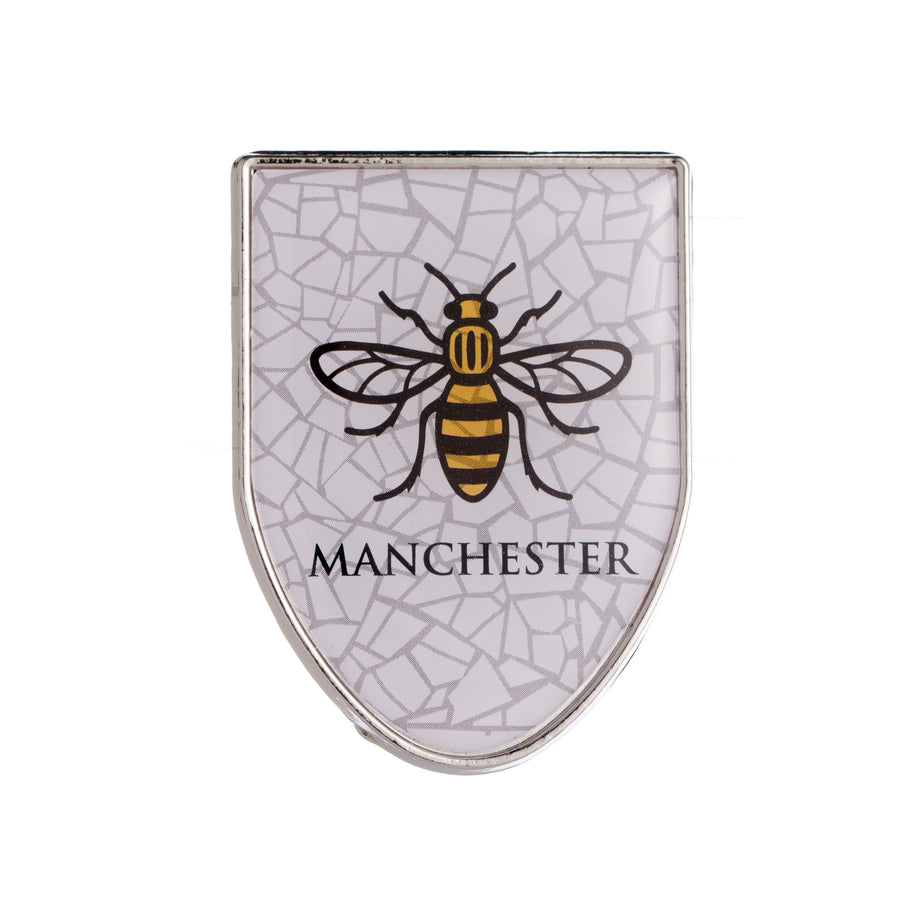 Manchester Bee Shield Magnet