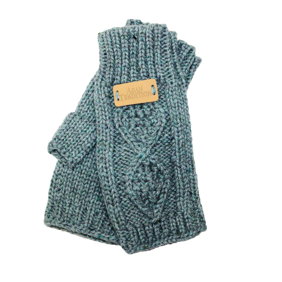 Elevate Your Style with Aran Donegal Cable Mittens