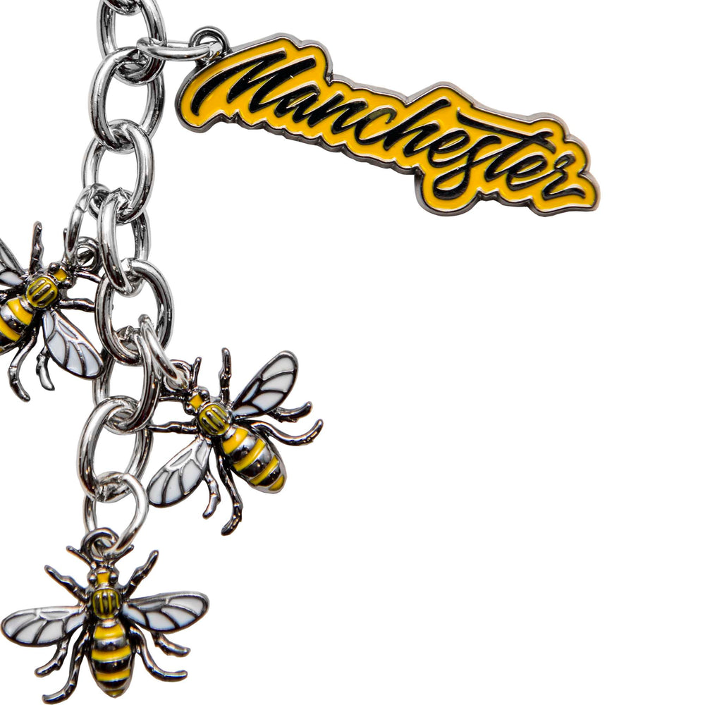 Manchester Bee Multi Keyring