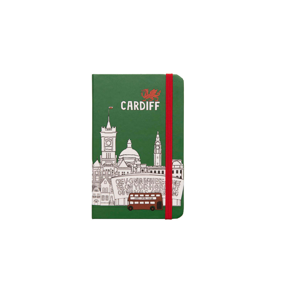 Cardiff Cityscape A6 Notebook