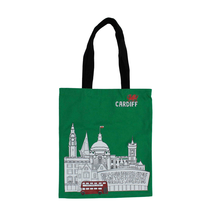 Big City Cardiff Shopper Bag | Iconic Landmarks and Symbols