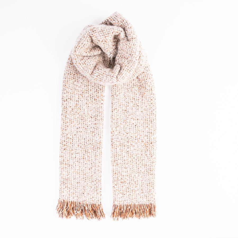 Boucle Tweed Soft Touch Blanket Scarf