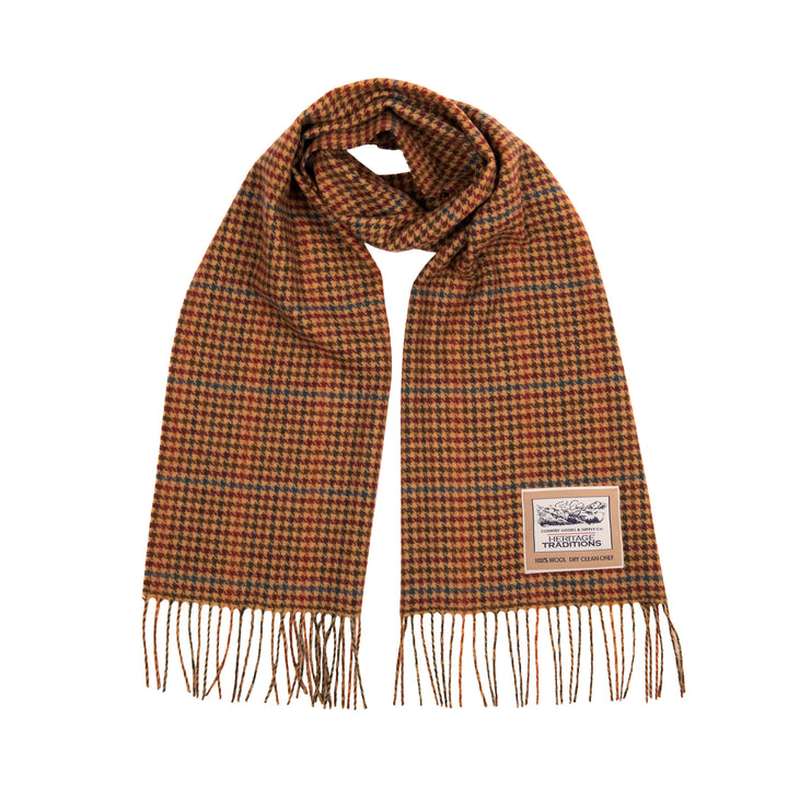 Heritage Traditions Check Wool Scarf