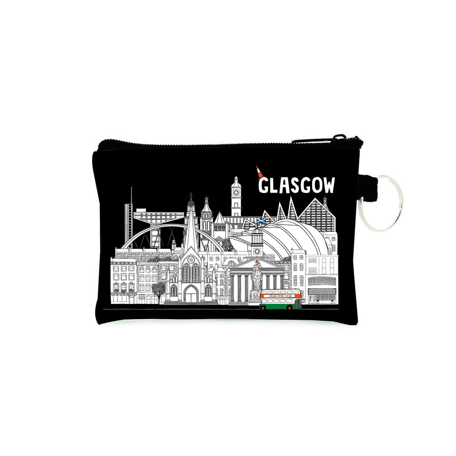 Big City Glasgow Cityscape Coin Purse - Carry Glasgow's Charm with You