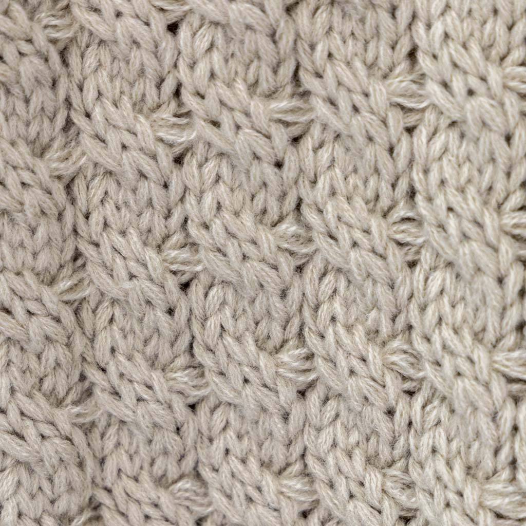 Aran Cable Shawl Neck Cape | Traditional Design | Cozy Knit