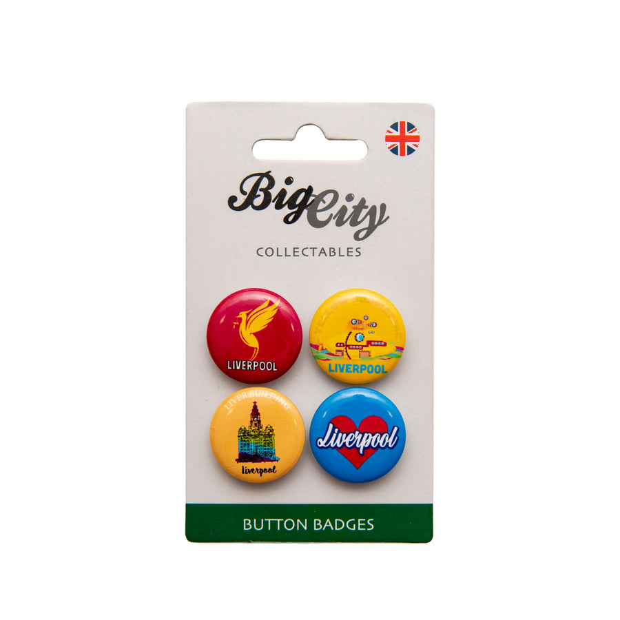Liverpool Button Badge