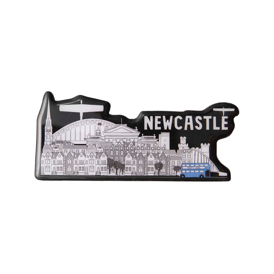 Newcastle Cityscape Long magnet