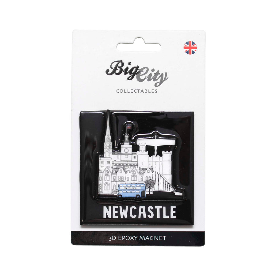 Newcastle Cityscape 3D magnet