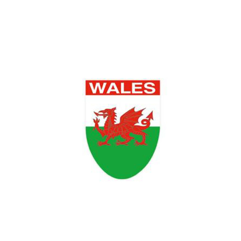 Wales Dragon Shield Window Cling