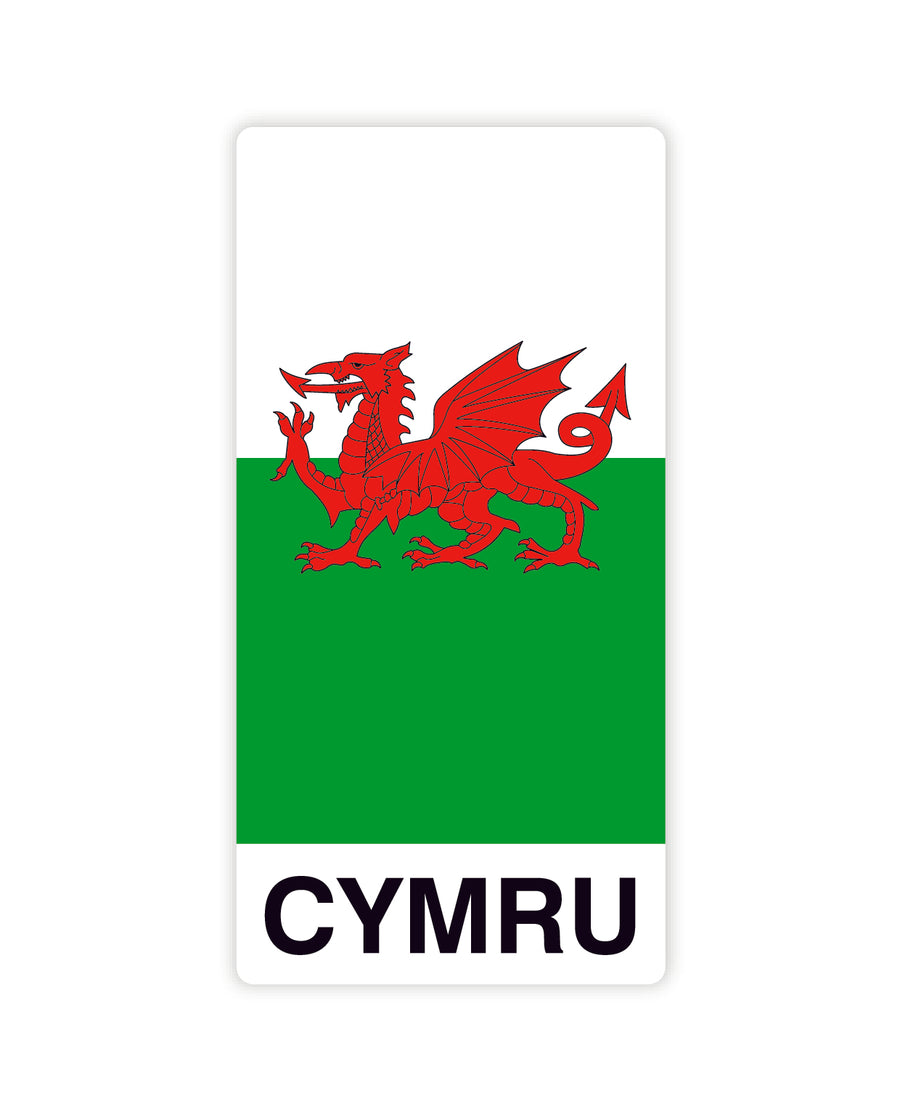 Cymru Dragon Bumper Sticker