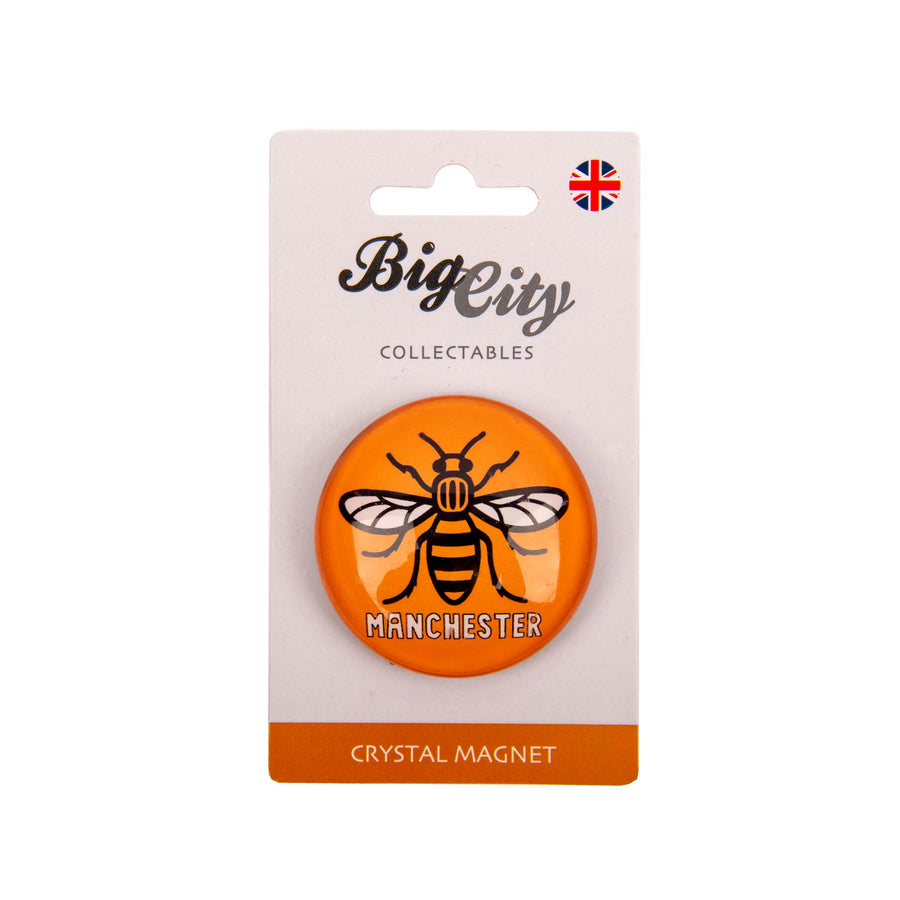 Manchester Bee Crystal Magnet