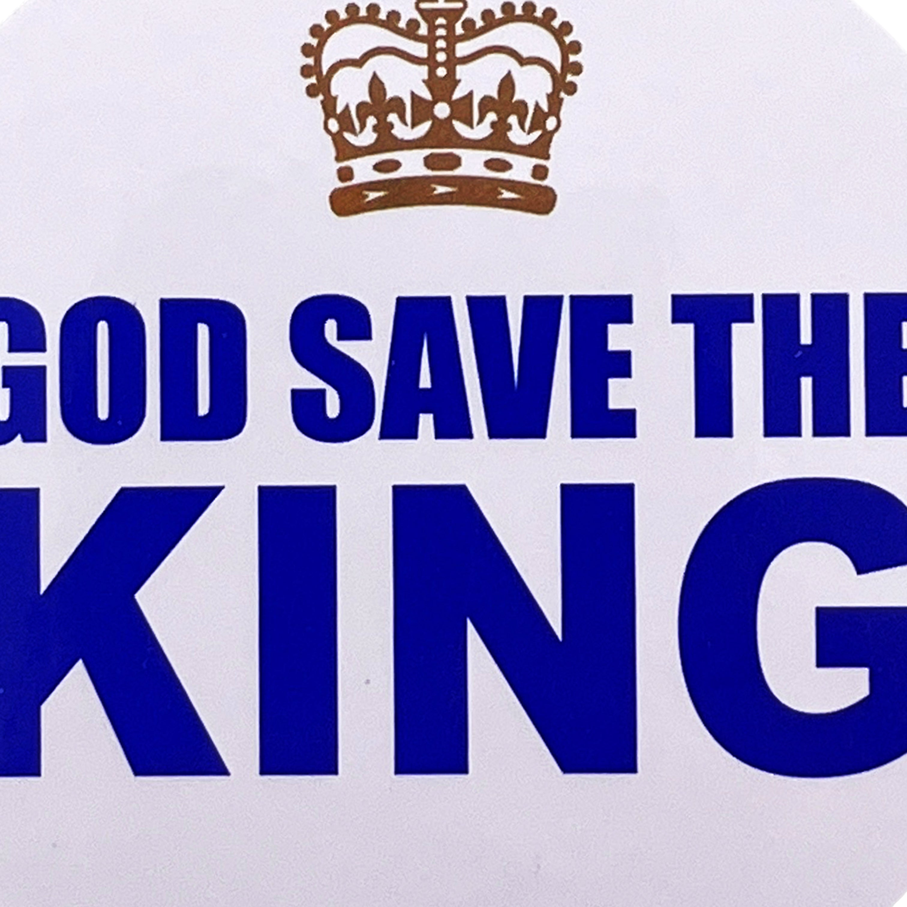 God Save The King Sticker | Iconic King Charles Decal – MrParkersGifts