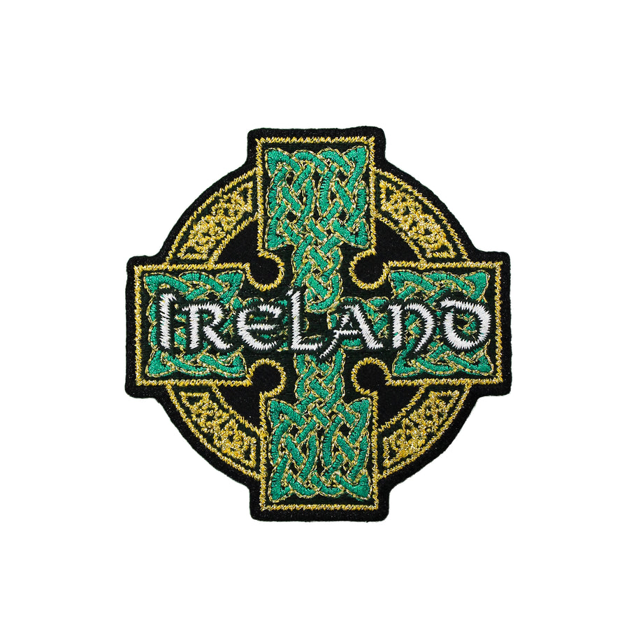 Irish Celtic Cross Patch
