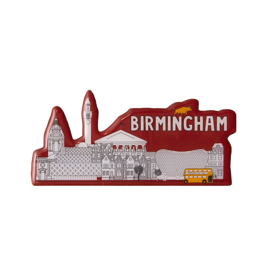 Birmingham Cityscape Long magnet
