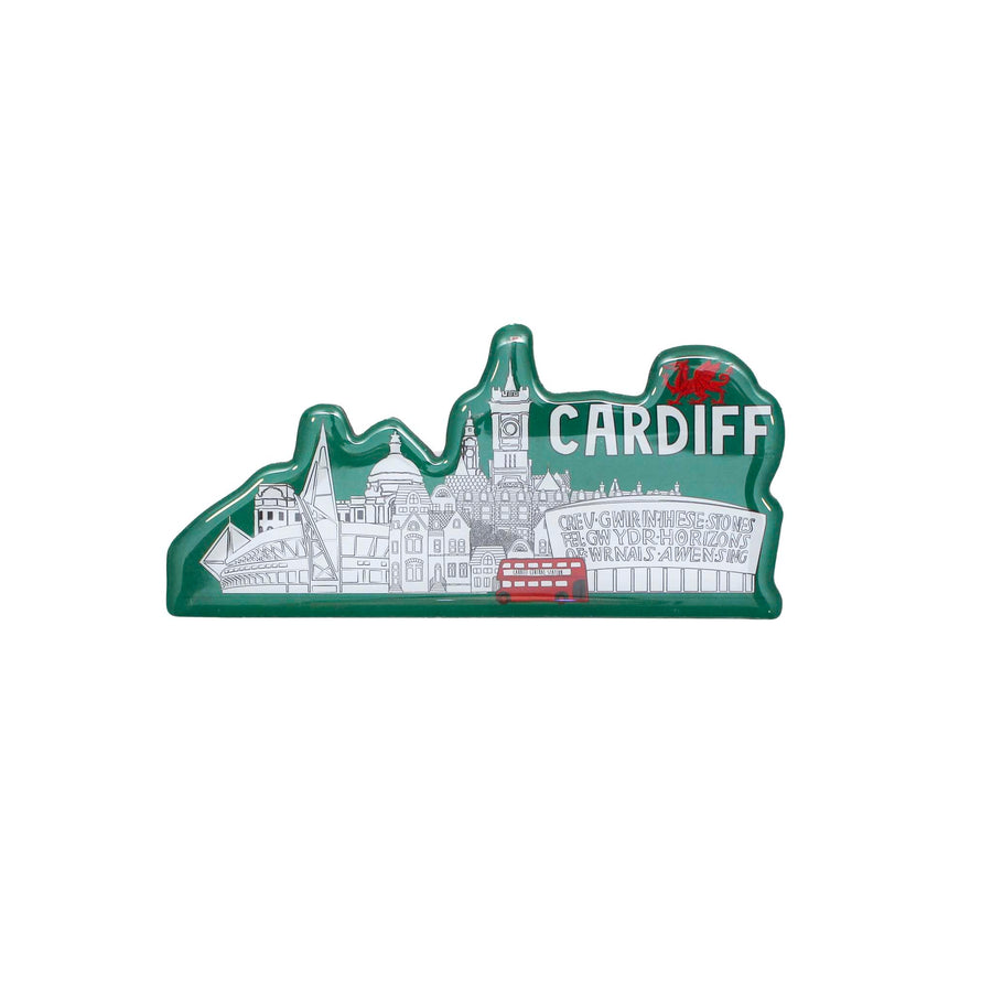 Cardiff Cityscape Magnet